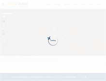 Tablet Screenshot of e-cargoware.com